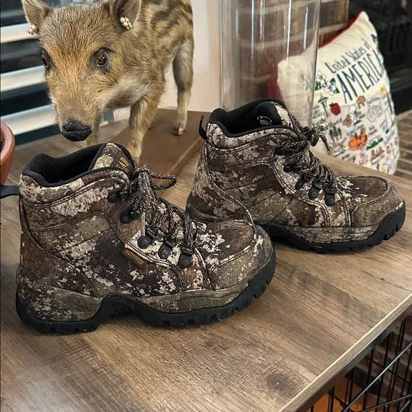 Boys RedHead Camouflage Outdoor Boots - Picture 3 of 8